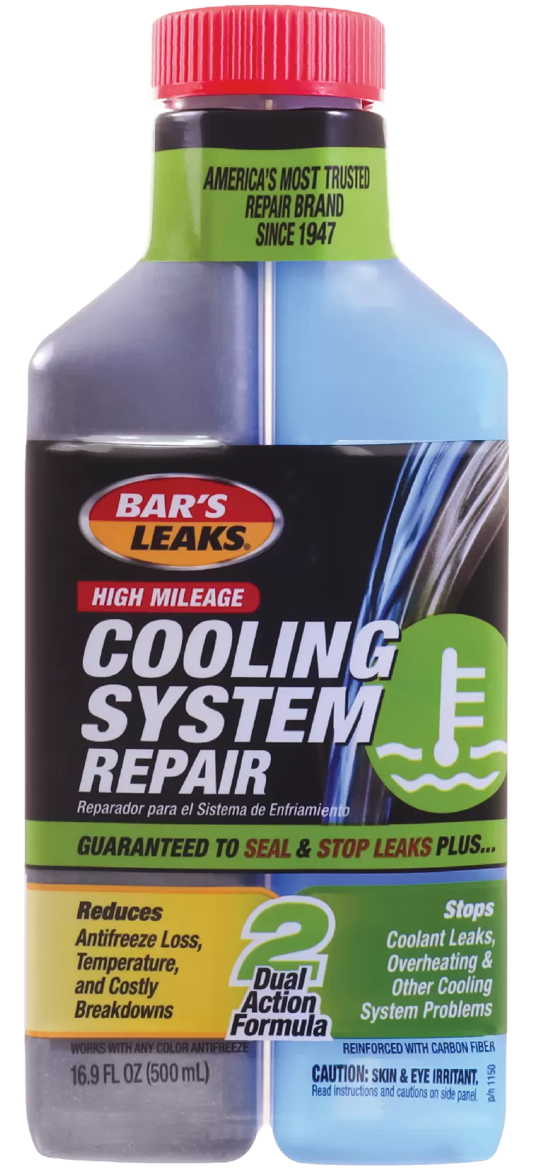 High Mileage Cooling System Repair (1150) - Bar's Leaks, image size:760x1650