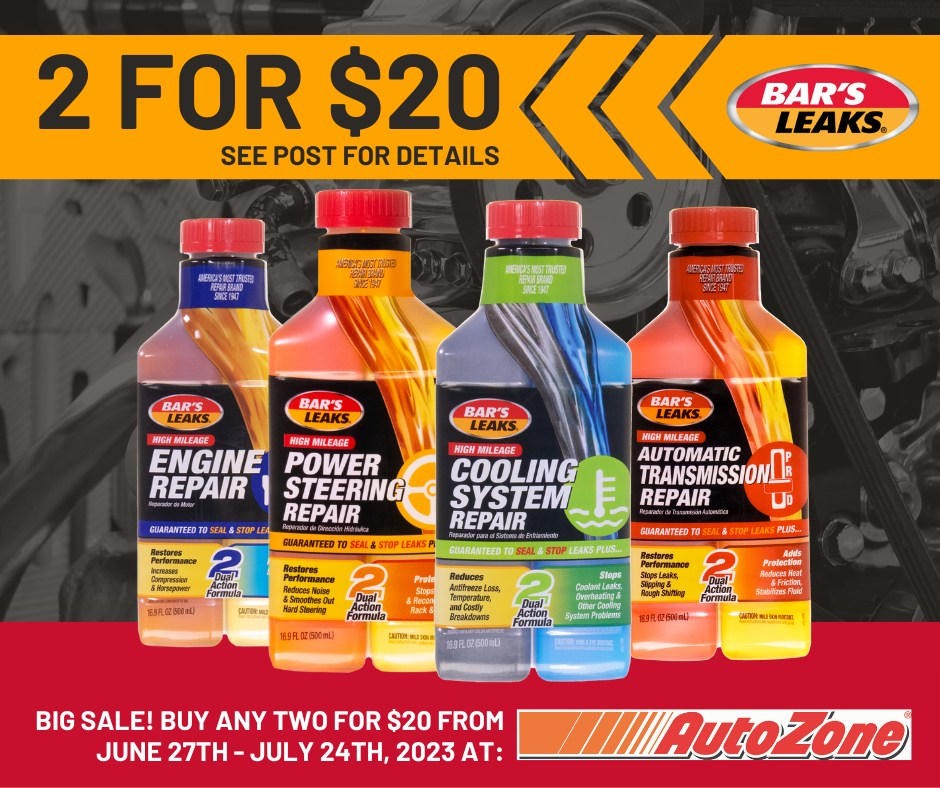 Bar's Leaks Offers and Rebates